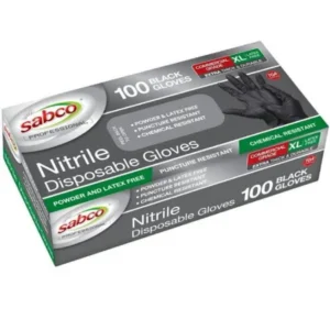 Sabco Nitrile Gloves - XL 100 Pack