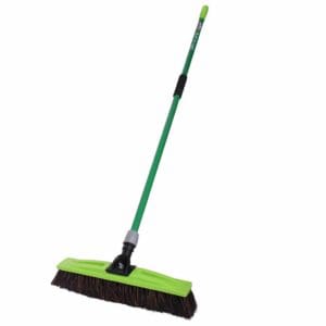 Chemical Resistant Bristle Broom & Handle  600mm