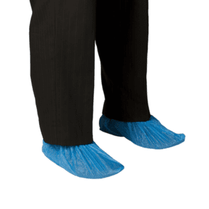 Bastion Chlorinated Polyethylene Shoe Cover Blue Carton of 2000