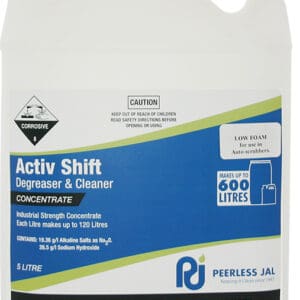 Peerless Active Shift Low Foam 5ltr