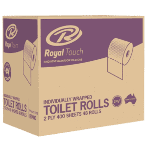Royal Touch Premium Toilet Paper Rolls, 2ply 400 sheet x Ctn/ 48